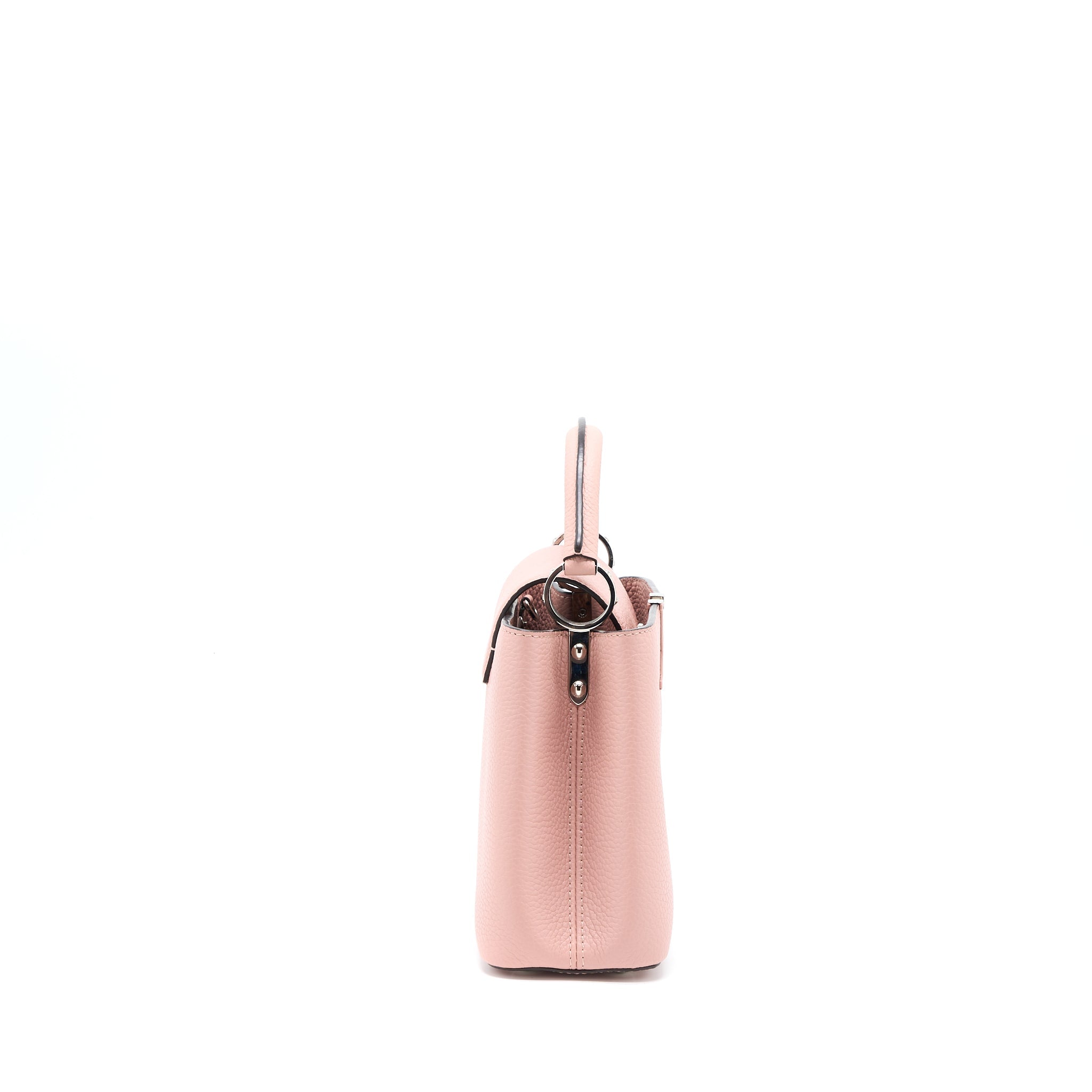 LOUIS VUITTON CAPUCINES BB TAURILLON MAGNOLIA SHW