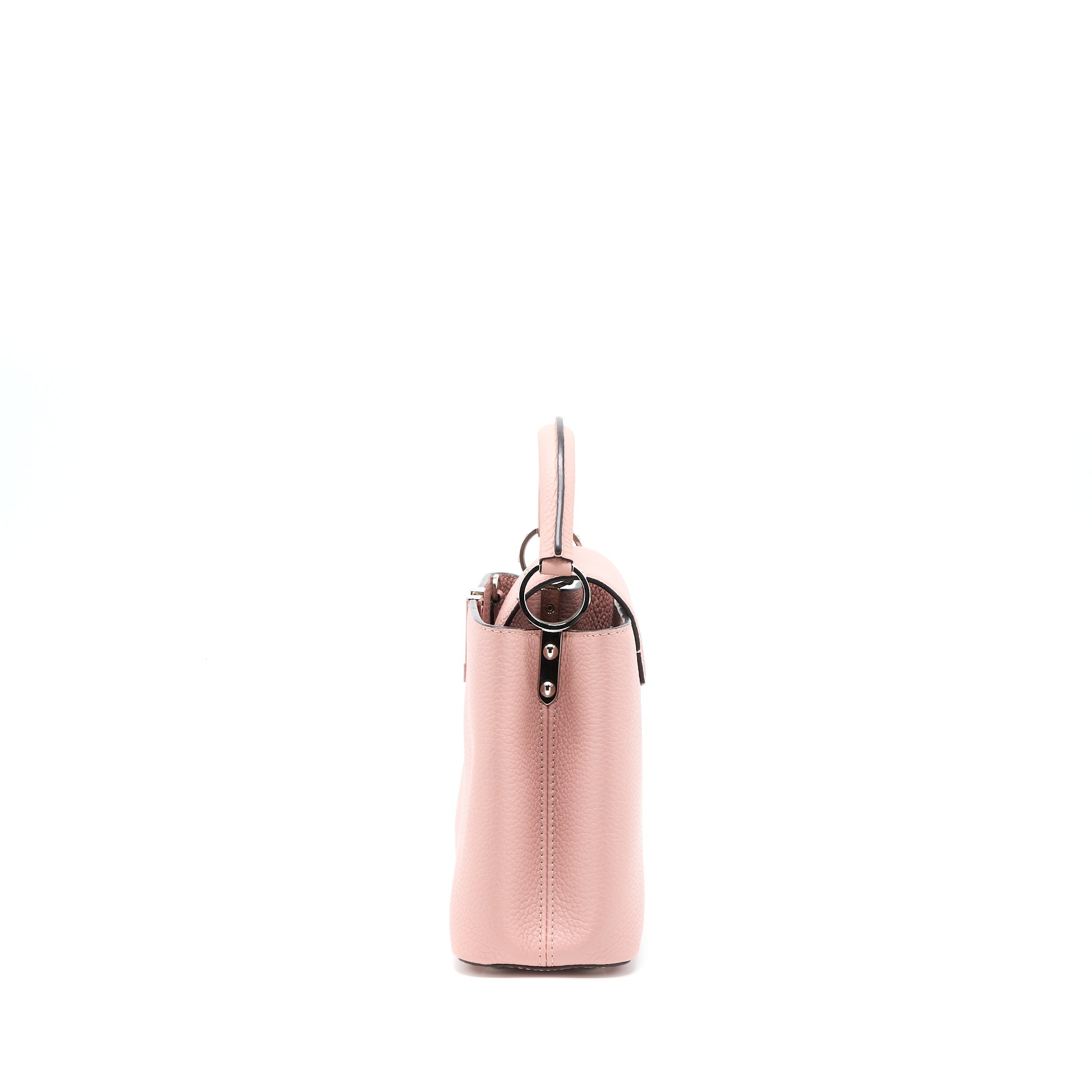 LOUIS VUITTON CAPUCINES BB TAURILLON MAGNOLIA SHW