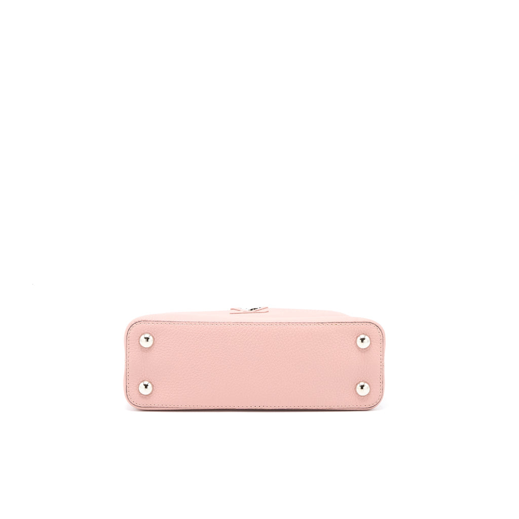 LOUIS VUITTON CAPUCINES BB TAURILLON MAGNOLIA SHW