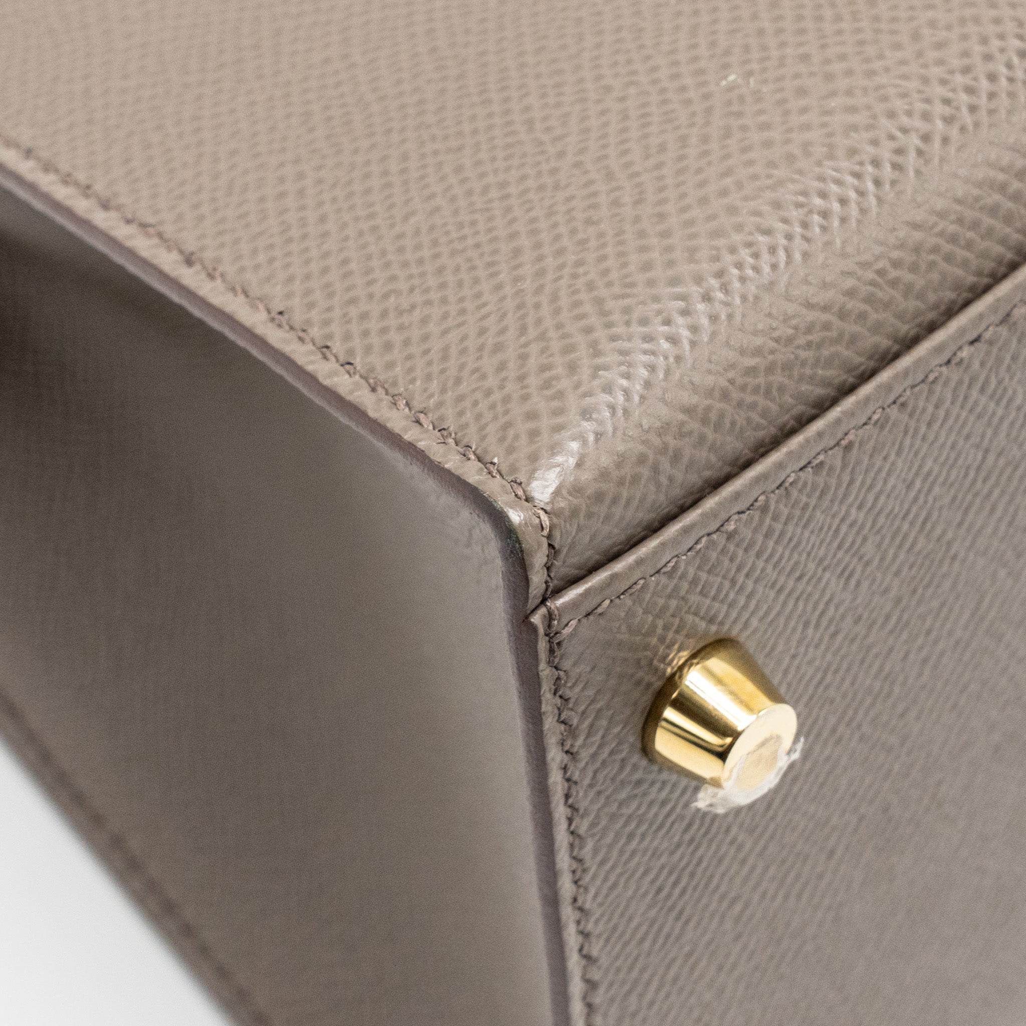 HERMES KELLY 28 EPSOM GRIS ETAIN GHW