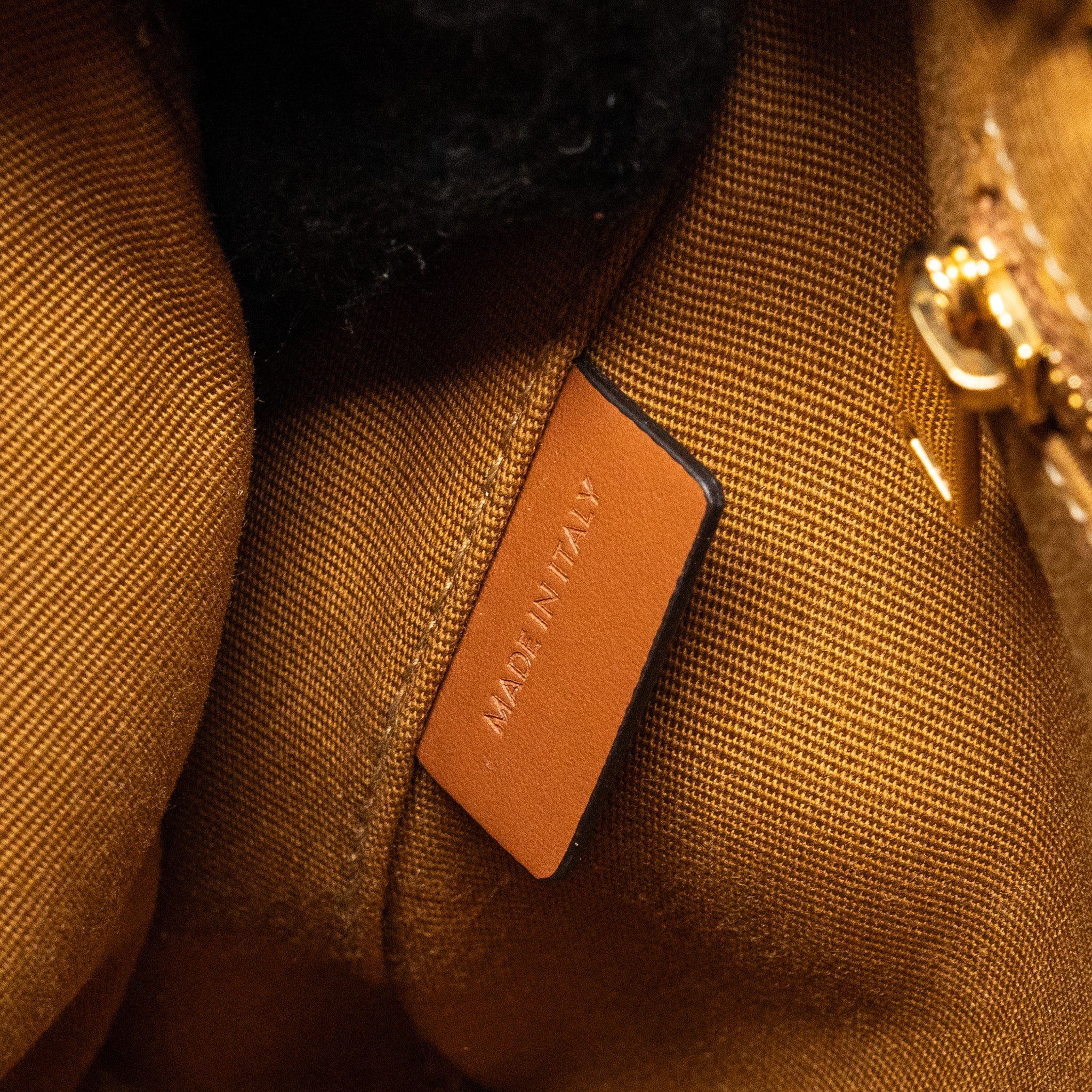 CELINE PATAPANS BAG TRIOMPHE CANVAS/LEATHER BROWN GHW
