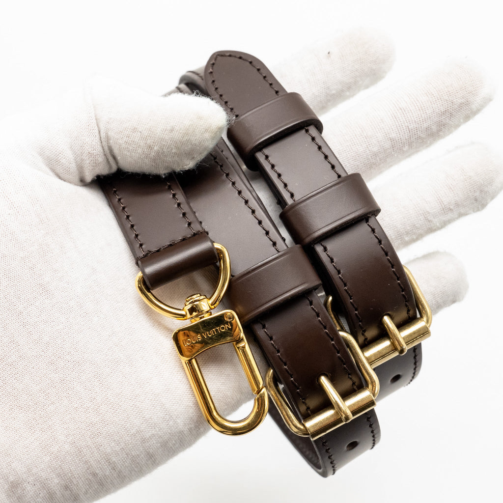 LOUIS VUITTON SPEEDY BANDOULIERE 25 DAMIER EBENE GHW