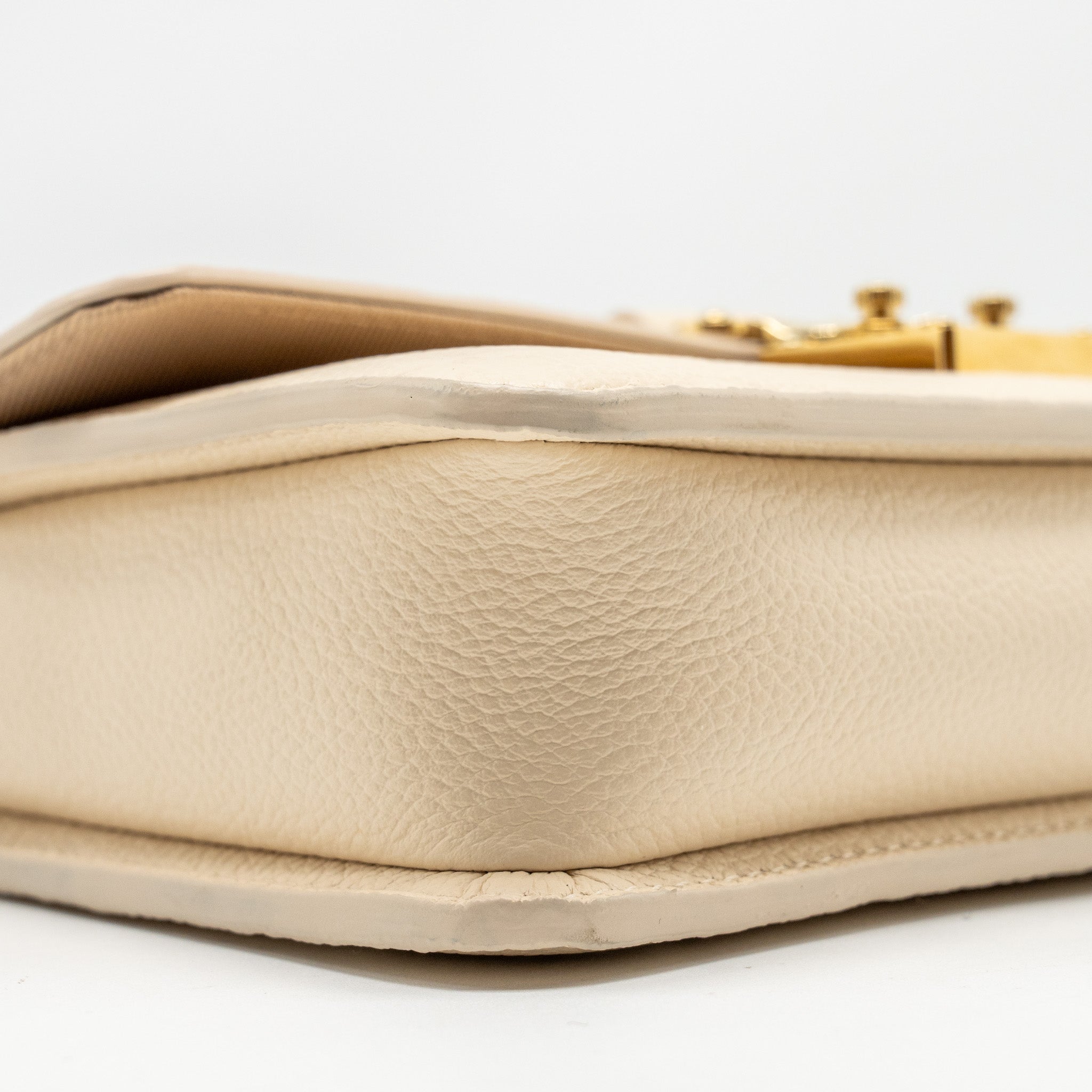 LOUIS VUITTON WALLET ON CHAIN MÉTIS MONOGRAM EMPREINTE CREAM GHW