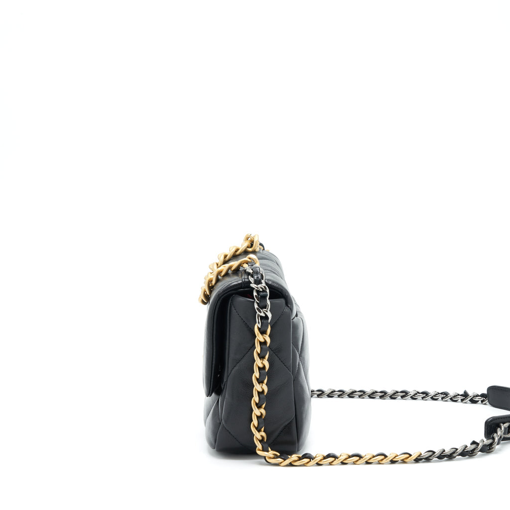 CHANEL SMALL 19 BAG BLACK