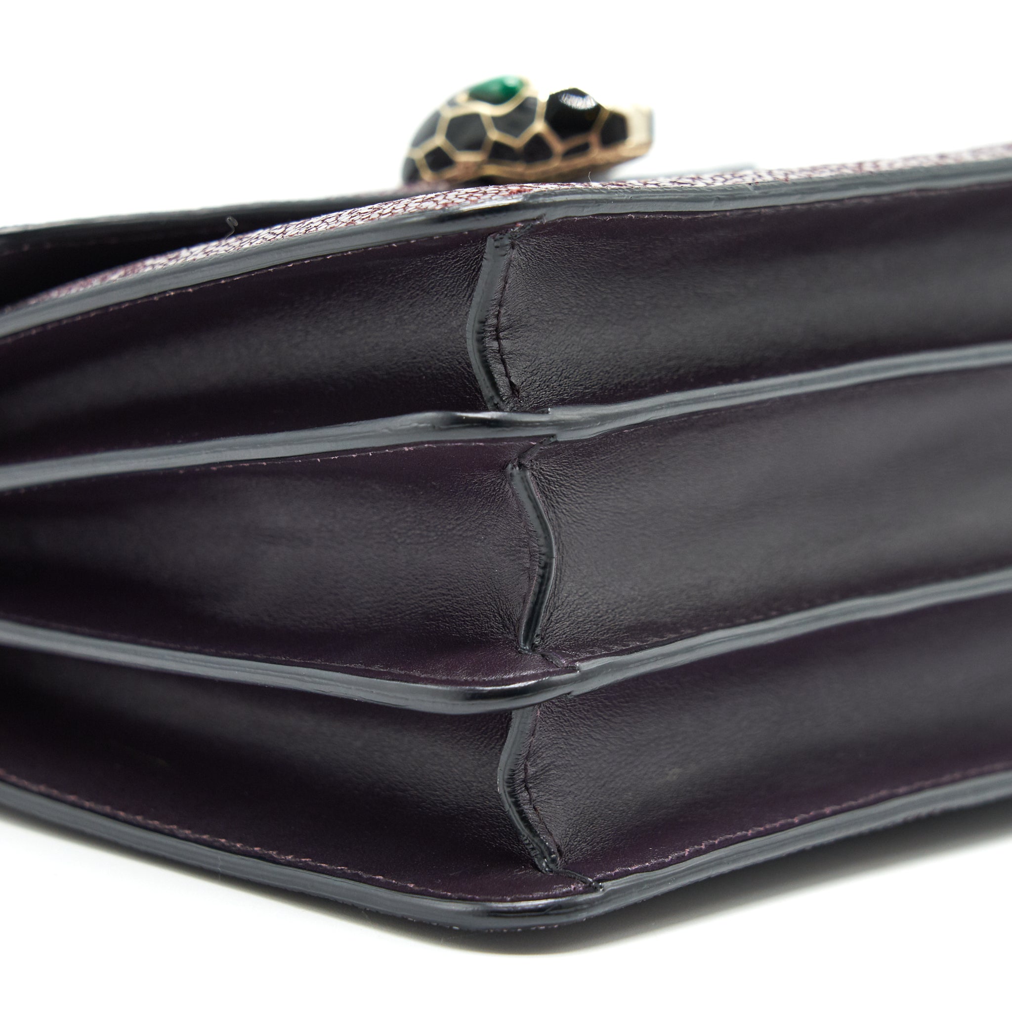 BVLGARI SERPENTI FOREVER CROSSBODY BAG STIGARY PURPLE
