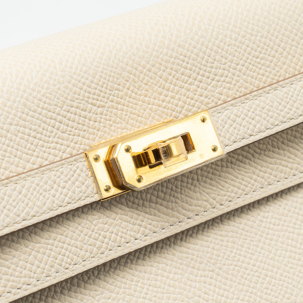 HERMES CLASSIC KELLY TO GO EPSOM CRAIE GHW