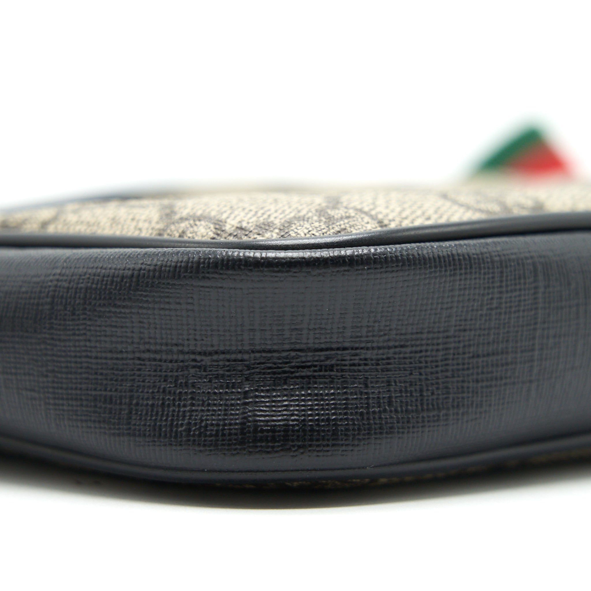 GUCCI GG SUPREME WEB WAIST STRAP BELT BAG