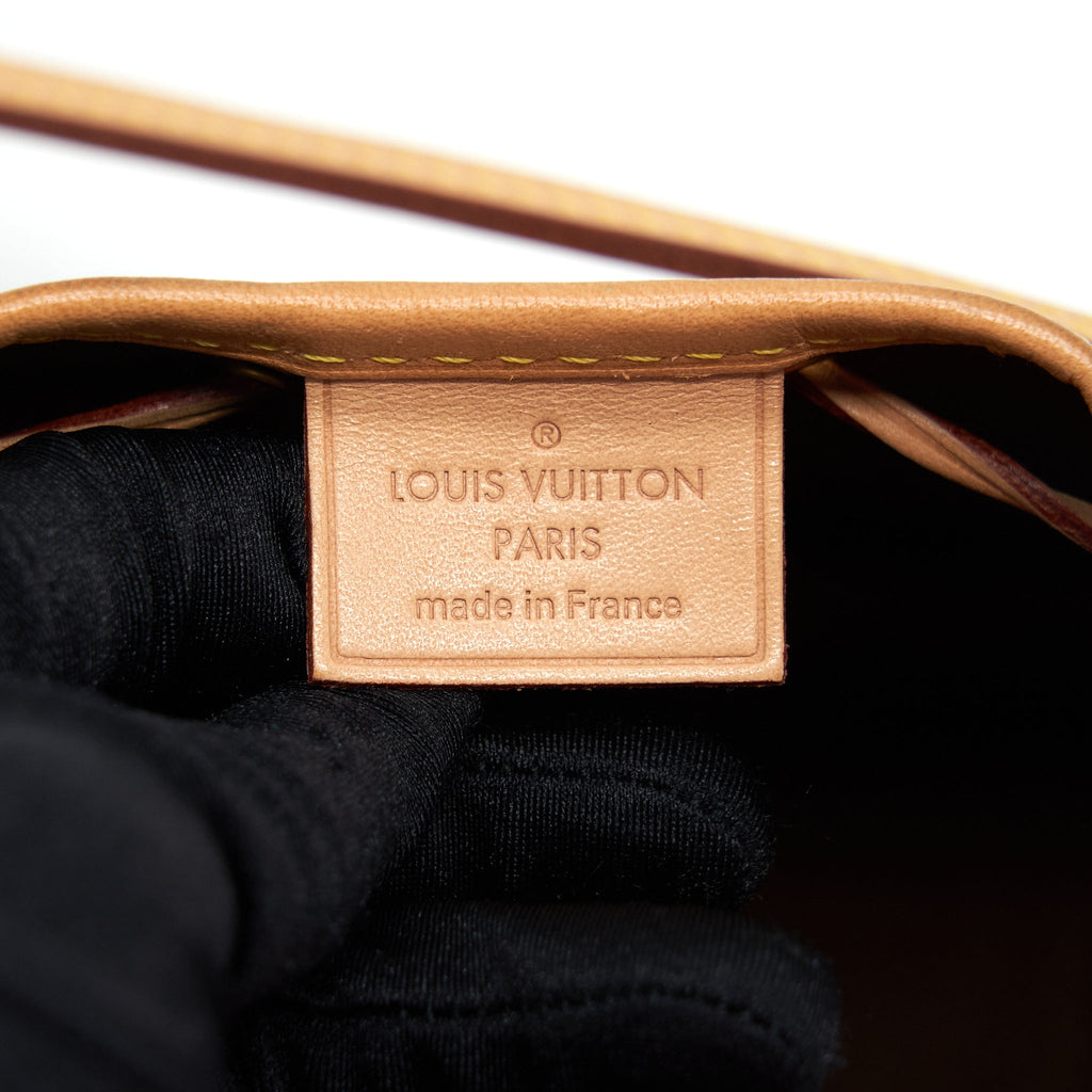 LOUIS VUITTON NANO NOE MONOGRAM CANVAS GHW