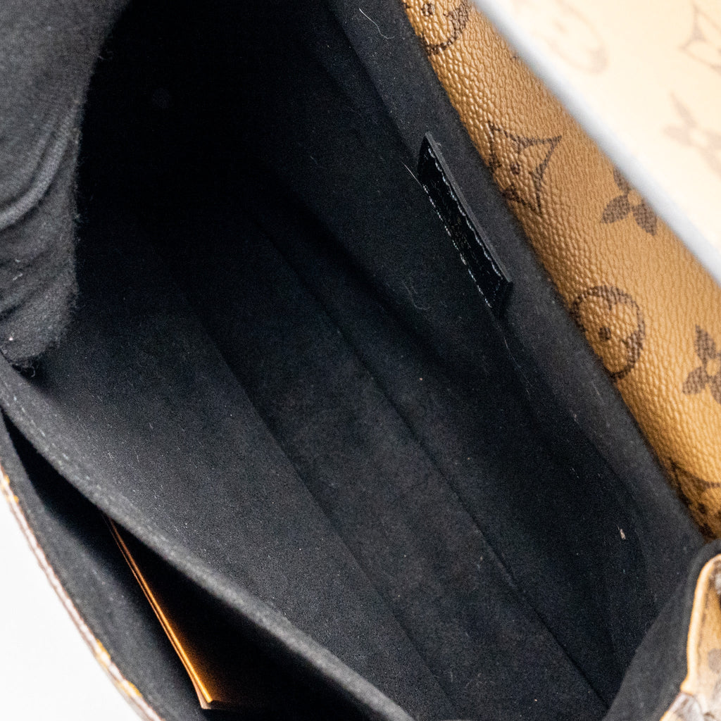 LOUIS VUITTON POCHETTE MÉTIS MONOGRAM REVERSE CANVAS GHW