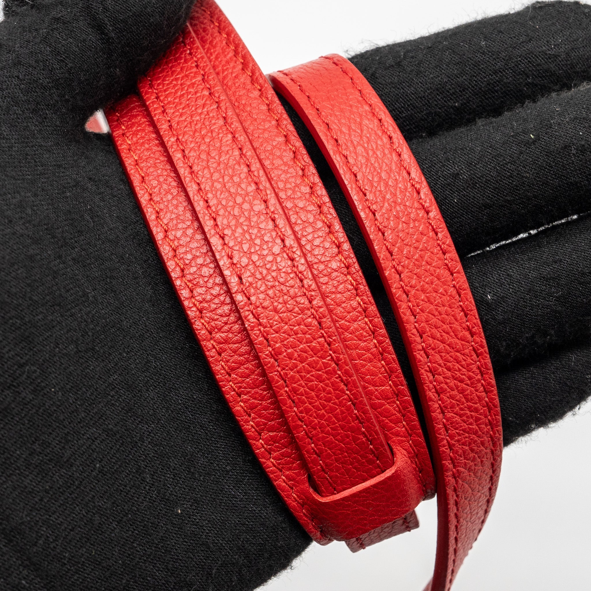 LOUIS VUITTON LOCKME II BB CALFSKIN RED SHW