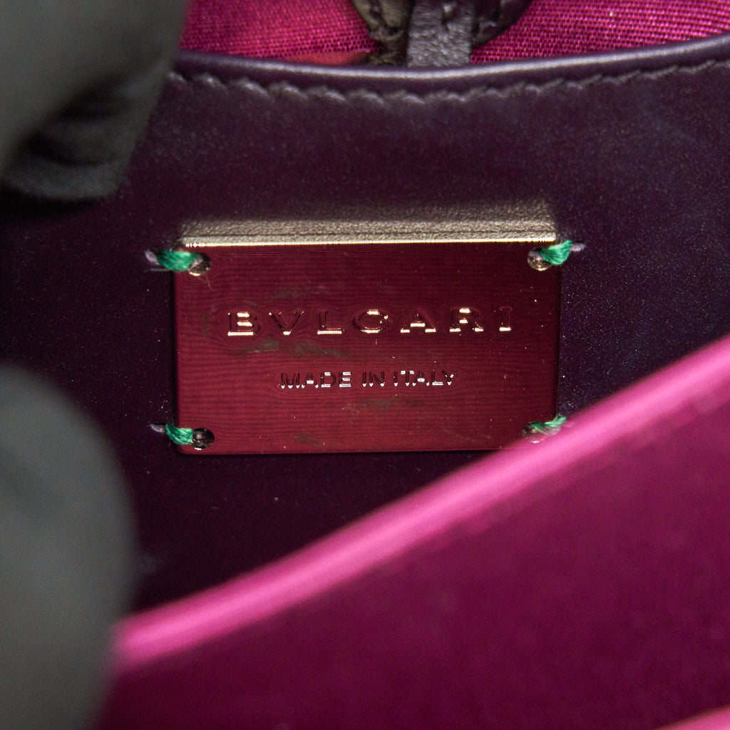 BVLGARI SERPENTI FOREVER CROSSBODY BAG STIGARY PURPLE