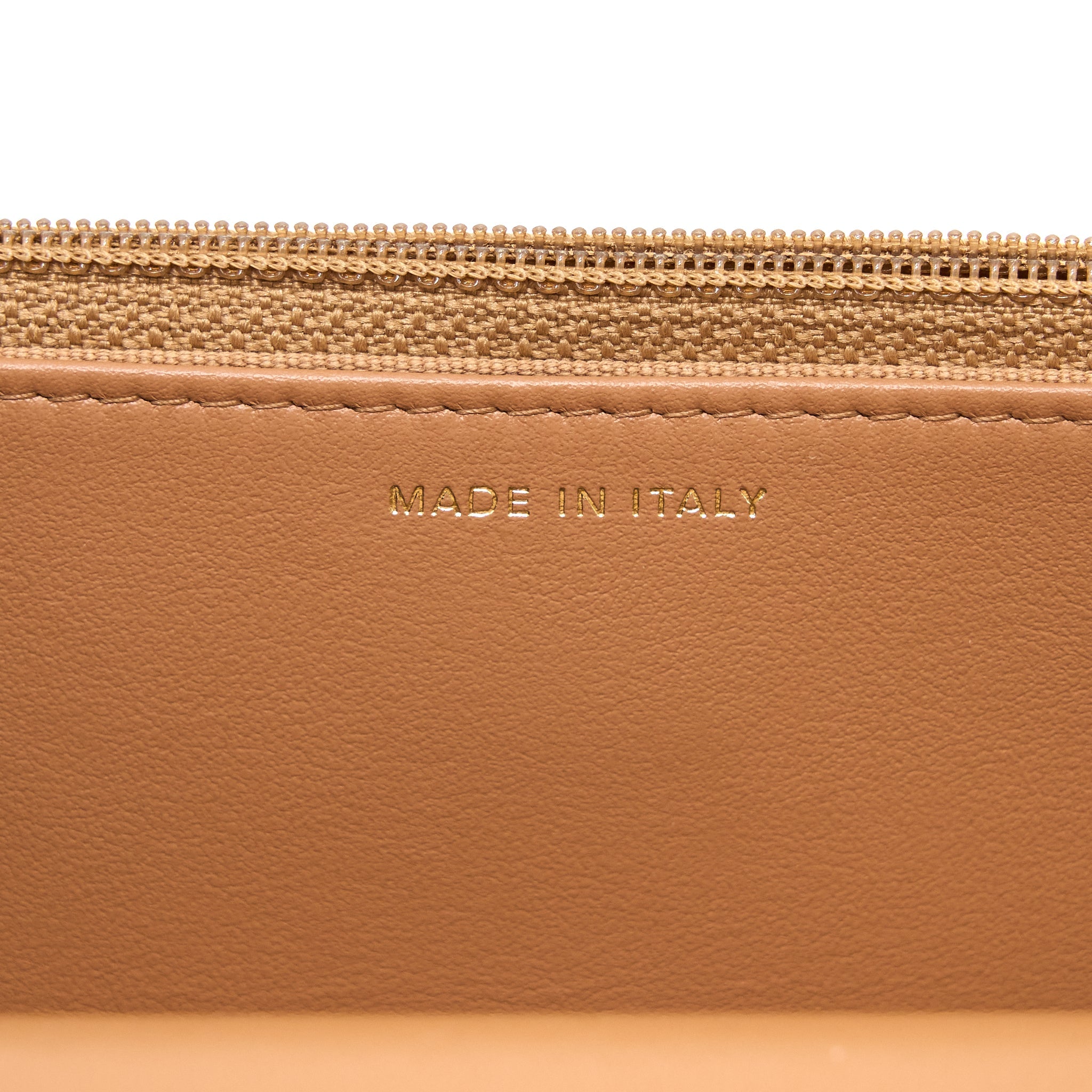 CHANEL 19 WALLET ON CHAIN LAMBSKIN CARAMEL MULTICOLOUR HARDWARE (MICROCHIP)