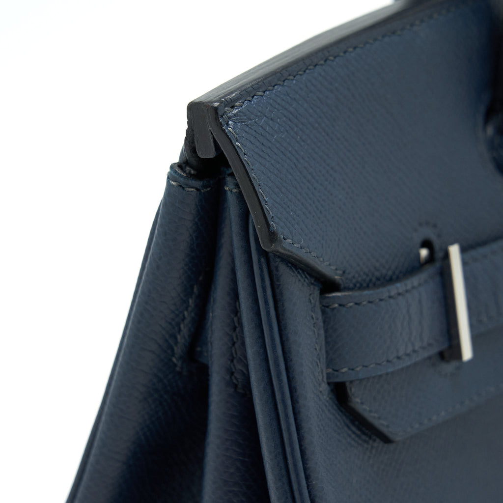 HERMES BIRKIN 30 EPSOM DARK BLUE SHW