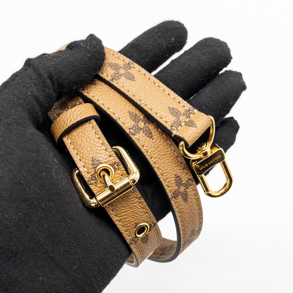 LOUIS VUITTON POCHETTE MÉTIS MONOGRAM REVERSE CANVAS GHW