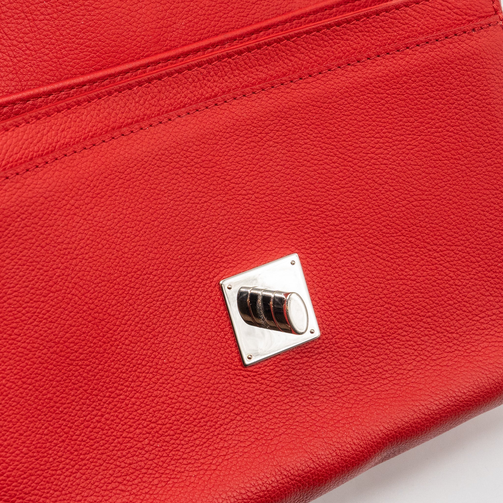 LOUIS VUITTON LOCKME II BB CALFSKIN RED SHW