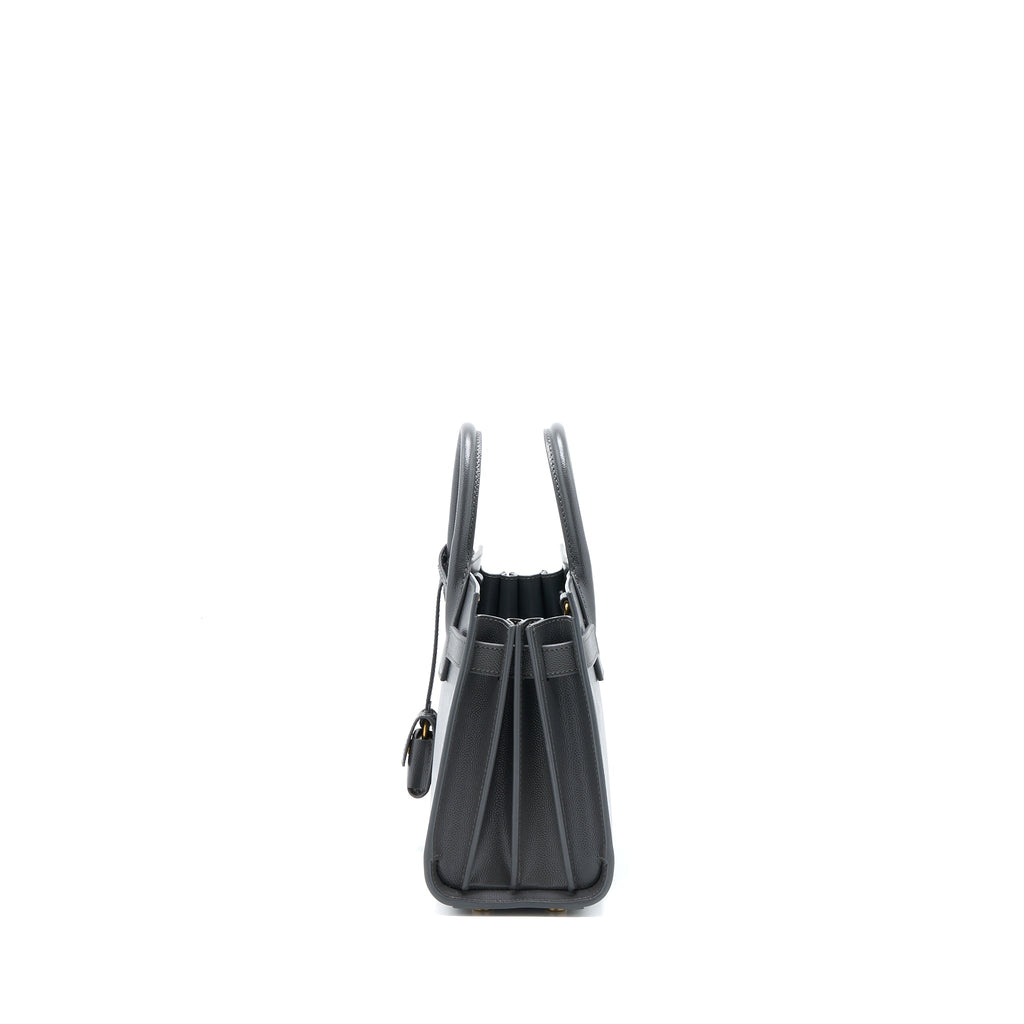 SAINT LAURENT/YSL SAC DE JOUR NANO GREY GHW