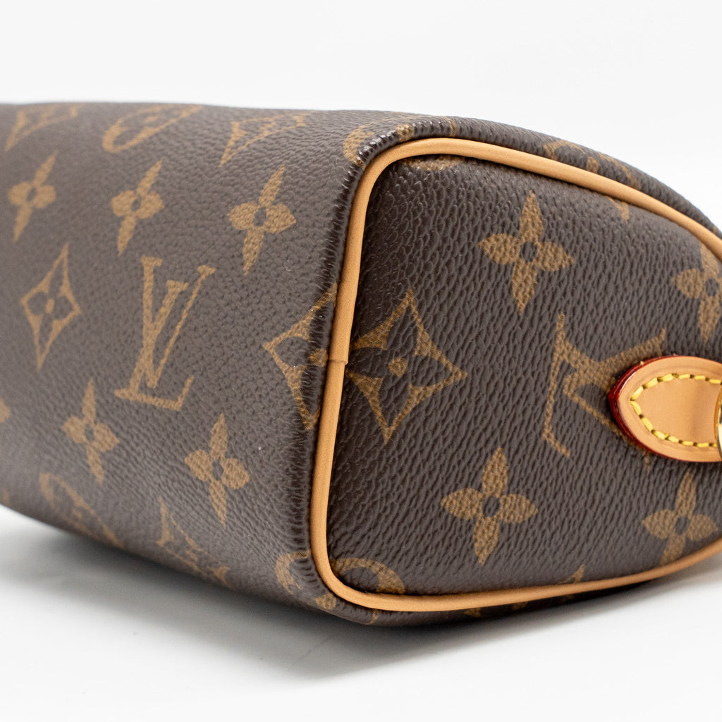 LOUIS VUITTON NANO SPEEDY MONOGRAM CANVAS GHW