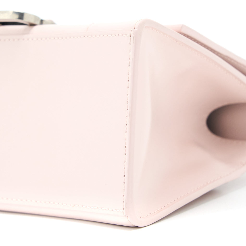 BALENCIAGA HOURGLASS S CALFSKIN PINK SHW