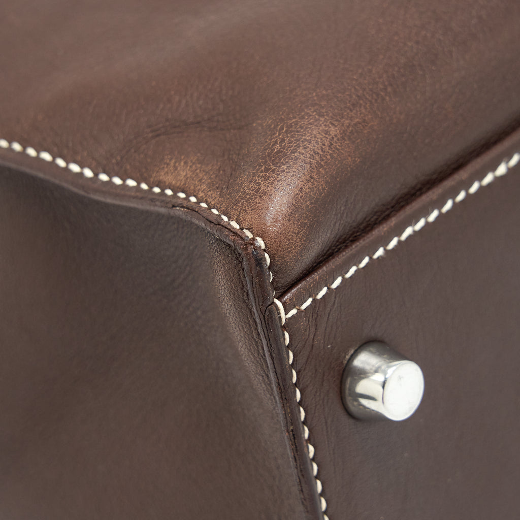 HERMES KELLY FLAT BAG SWIFT LEATHER