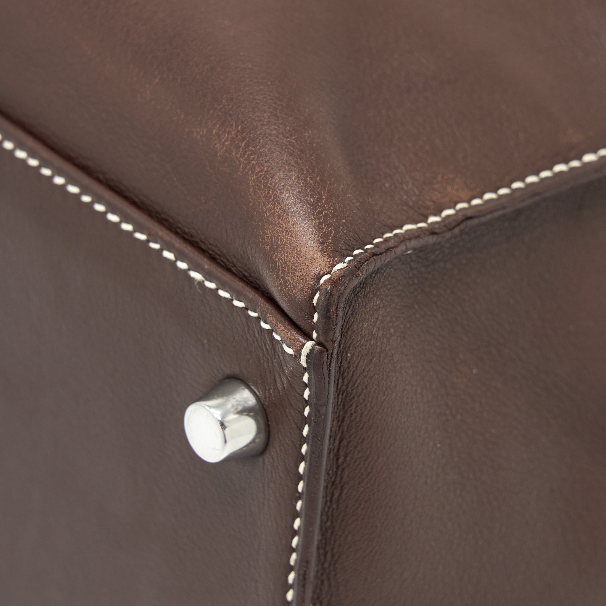 HERMES KELLY FLAT BAG SWIFT LEATHER