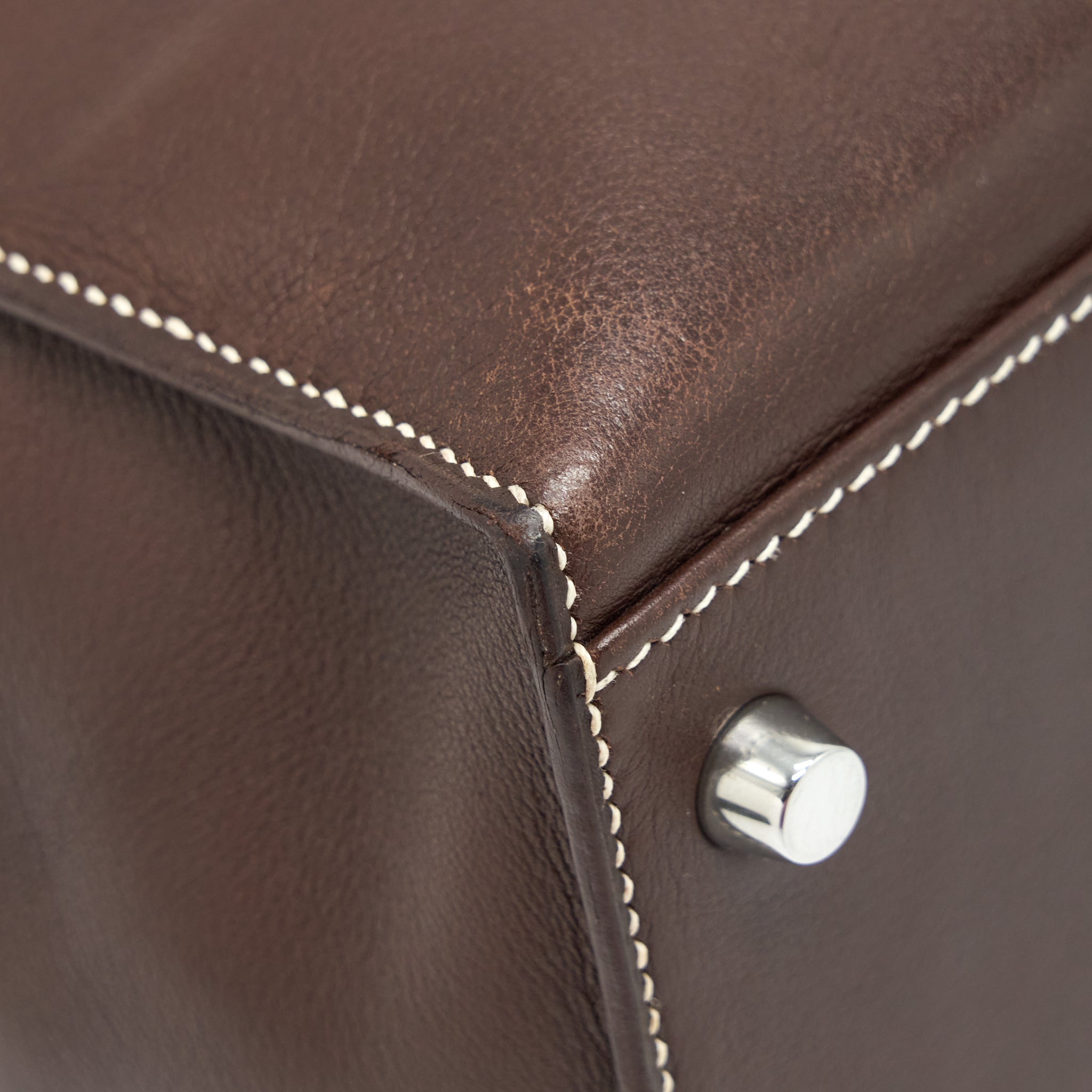 HERMES KELLY FLAT BAG SWIFT LEATHER
