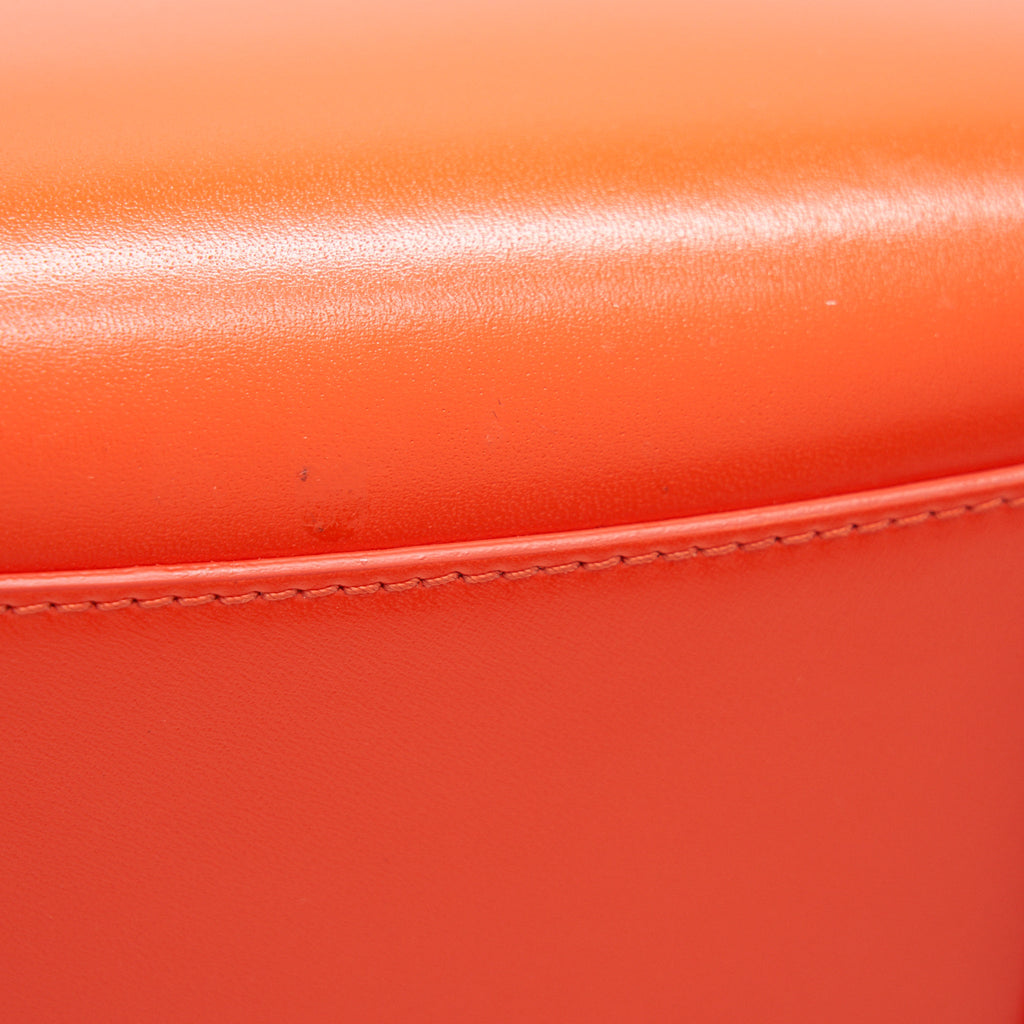 GIVENCHY MINI ANTIGONA BAG ORANGE SHW BOX CALF SKIN