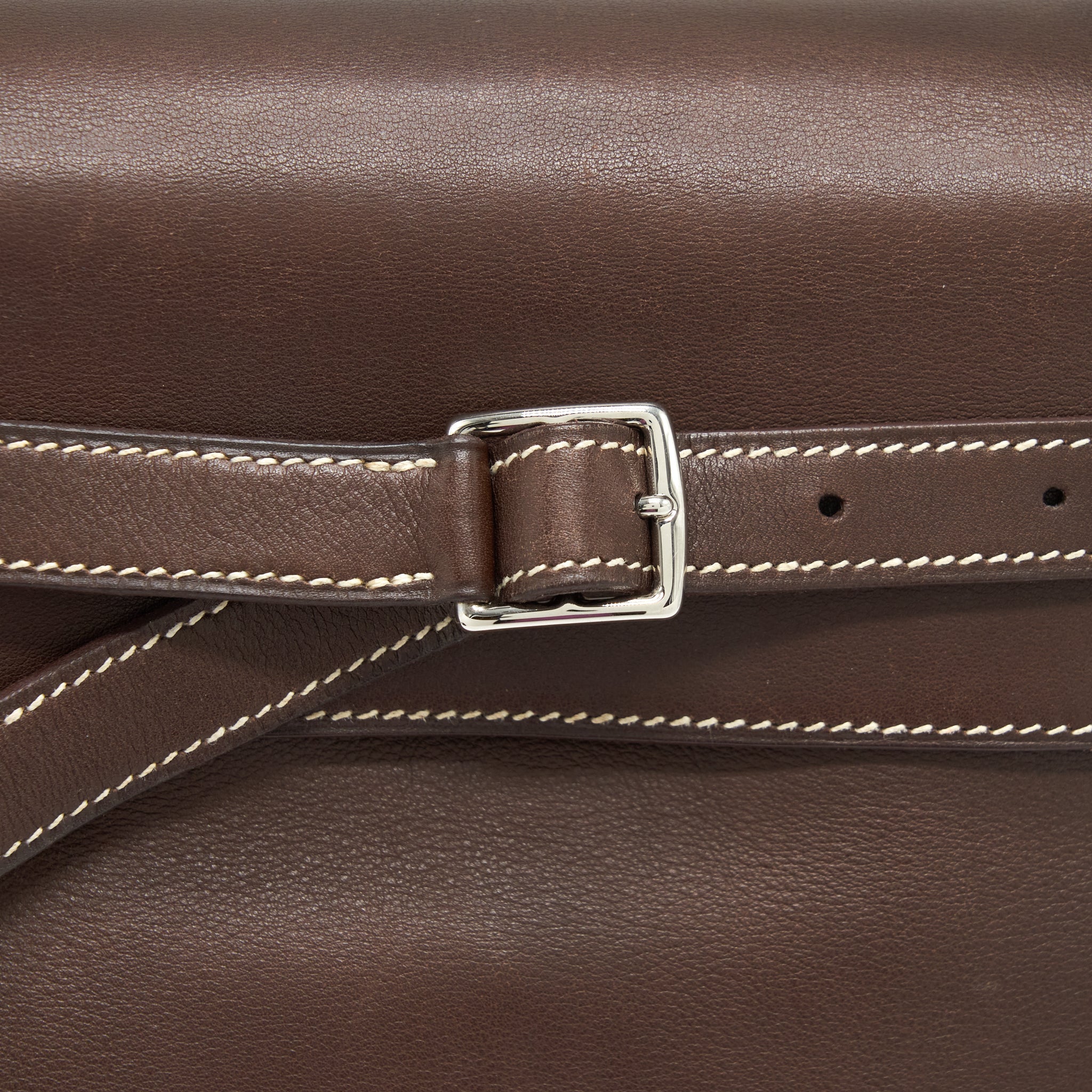 HERMES KELLY FLAT BAG SWIFT LEATHER
