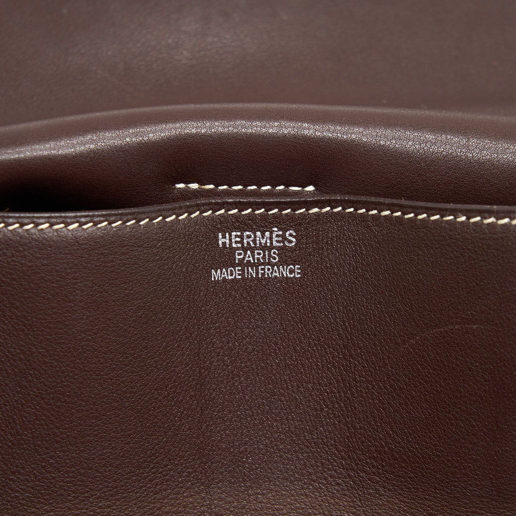 HERMES KELLY FLAT BAG SWIFT LEATHER