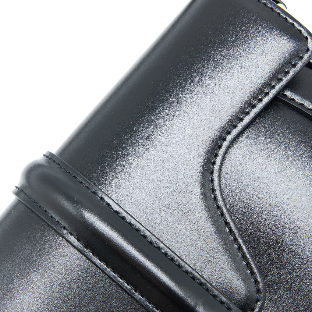 CELINE BESACE BAG CALFSKIN BLACK GHW