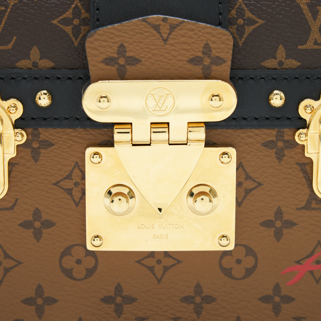 LOUIS VUITTON TRUNK CLUTCH MONOGRAM CANVAS