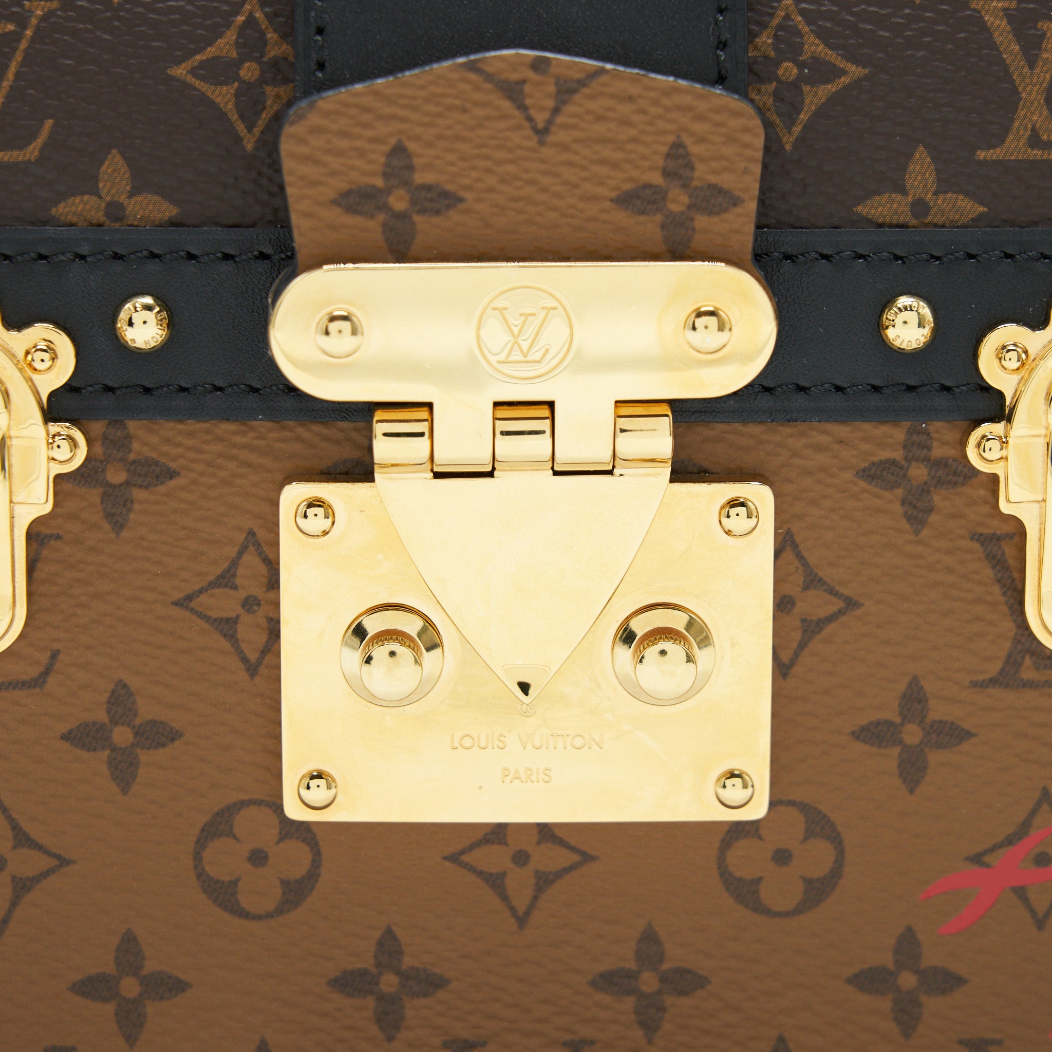LOUIS VUITTON TRUNK CLUTCH MONOGRAM CANVAS