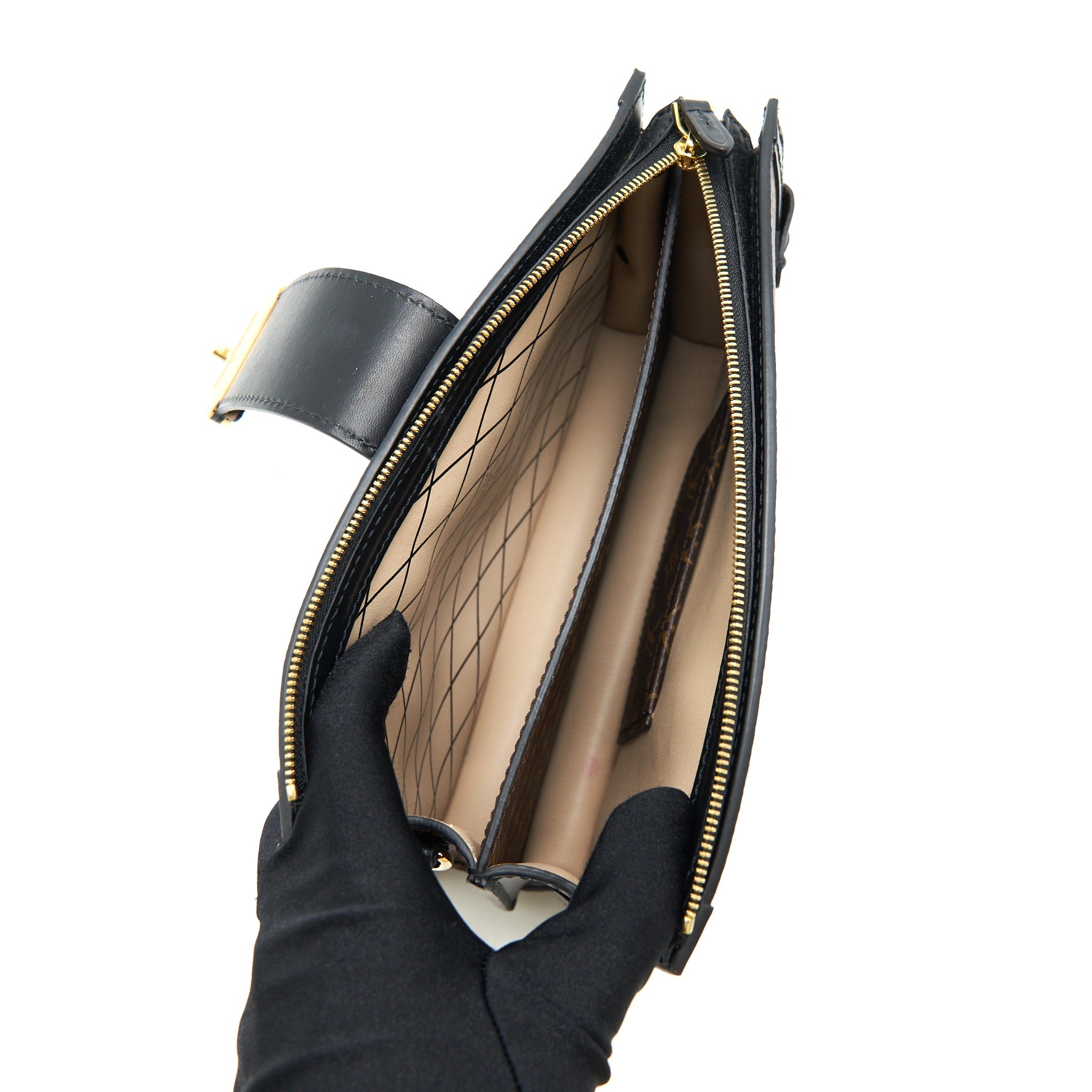 LOUIS VUITTON TRUNK CLUTCH MONOGRAM CANVAS