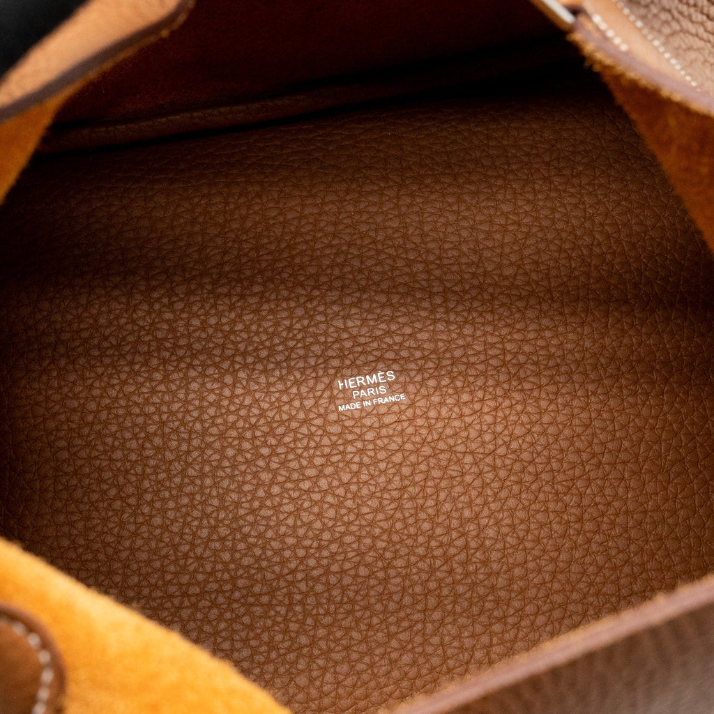 HERMES PICOTIN 22 LOCK BAG CLEMENCE GOLD SHW
