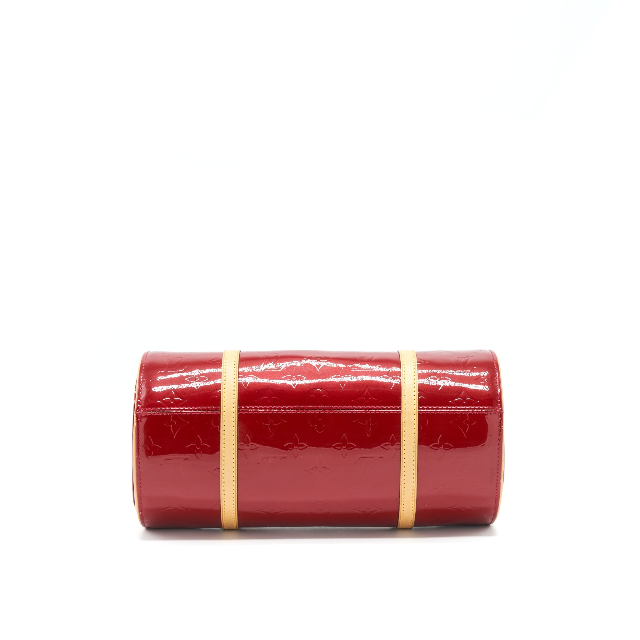 LOUIS VUITTON VINTAGE VERNIS PAPILLON BAG RED