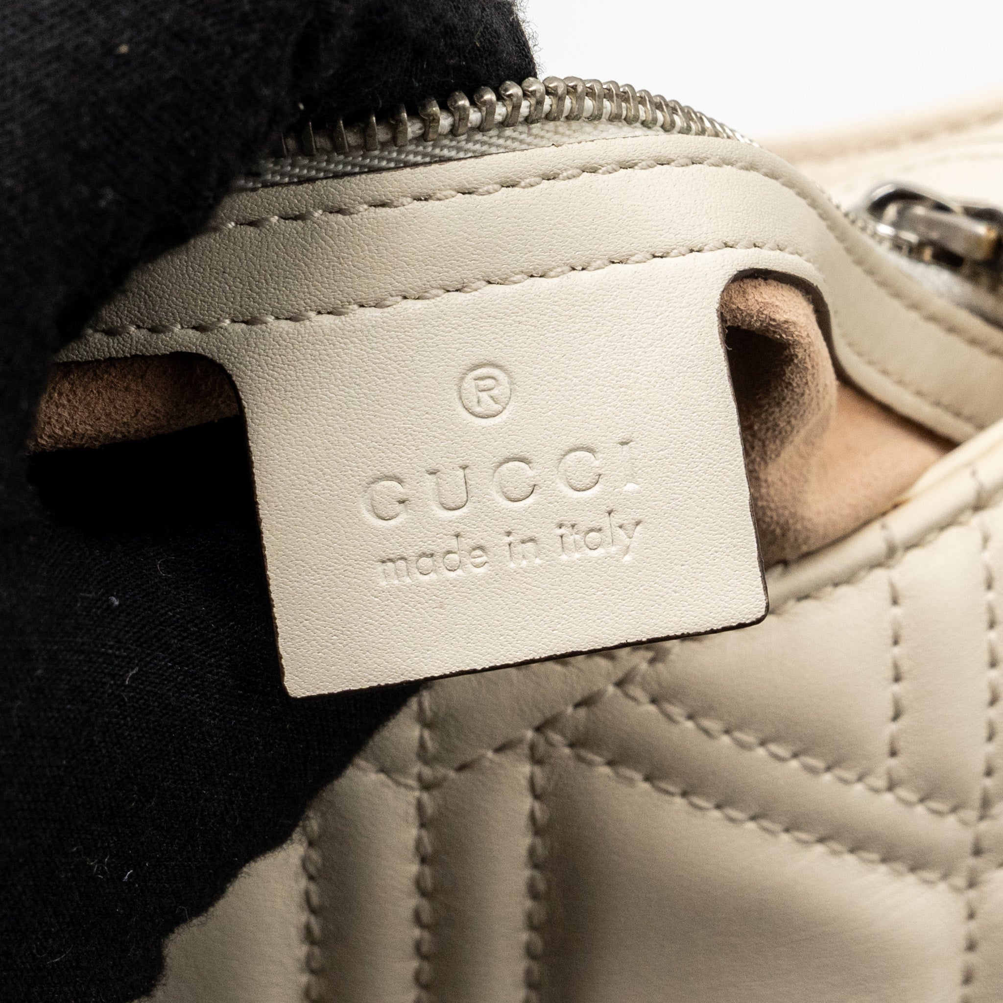 GUCCI DIONYSUS HOBO SHOULDER BAG CALFSKIN WHITE SHW