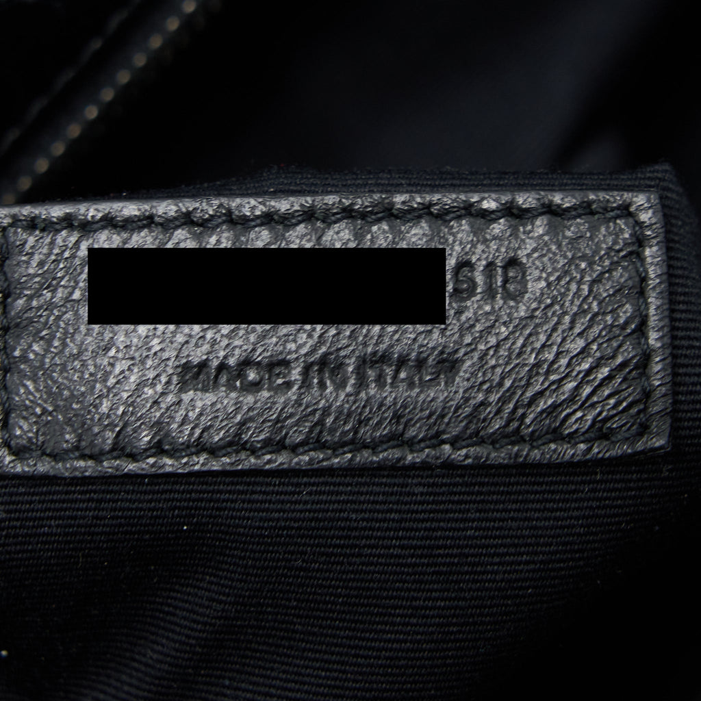 SAINT LAURENT/YSL MEDIUM NIKI BAG CALFSKIN BLACK SHW
