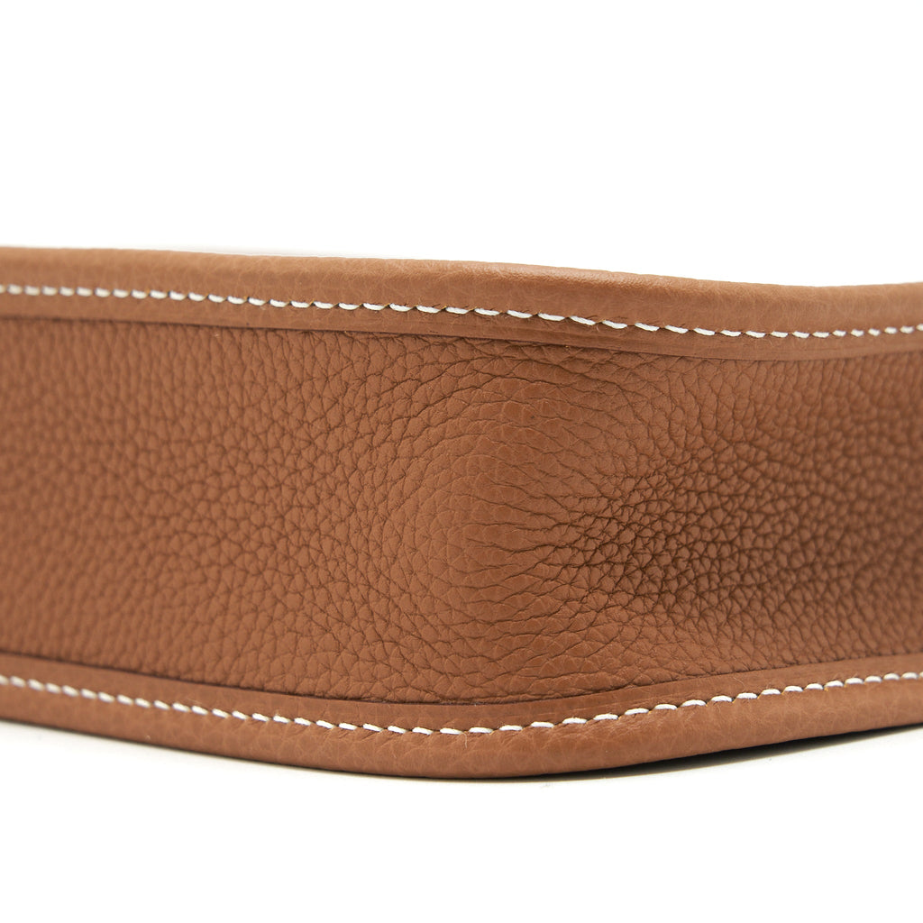 HERMES MINI EVELYNE TAURLLON MAURICE GOLD GHW