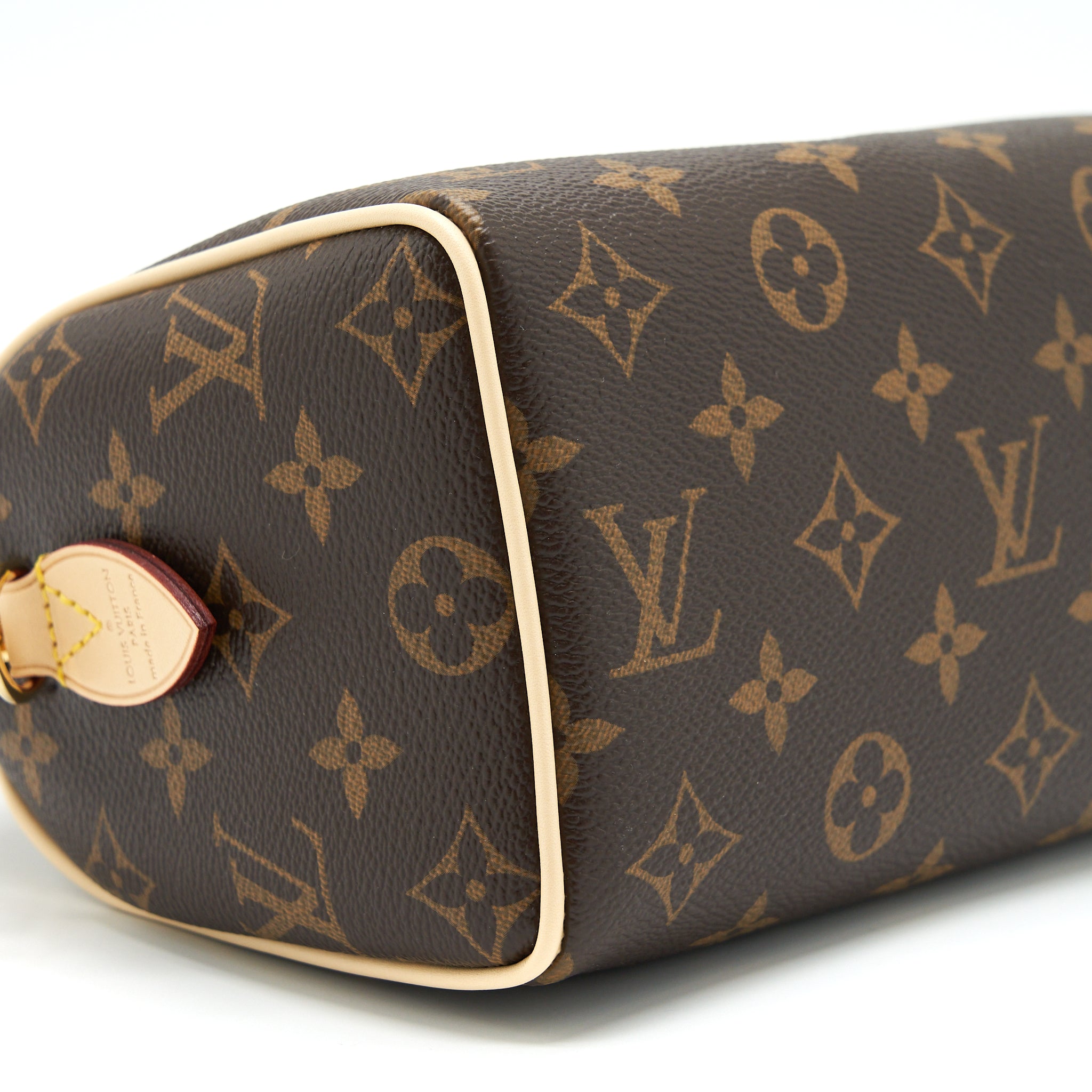 LOUIS VUITTON SPEEDY BANDOULIERE 20 MONOGRAM CANVAS/BLACK MULTICOLOUR STRAP