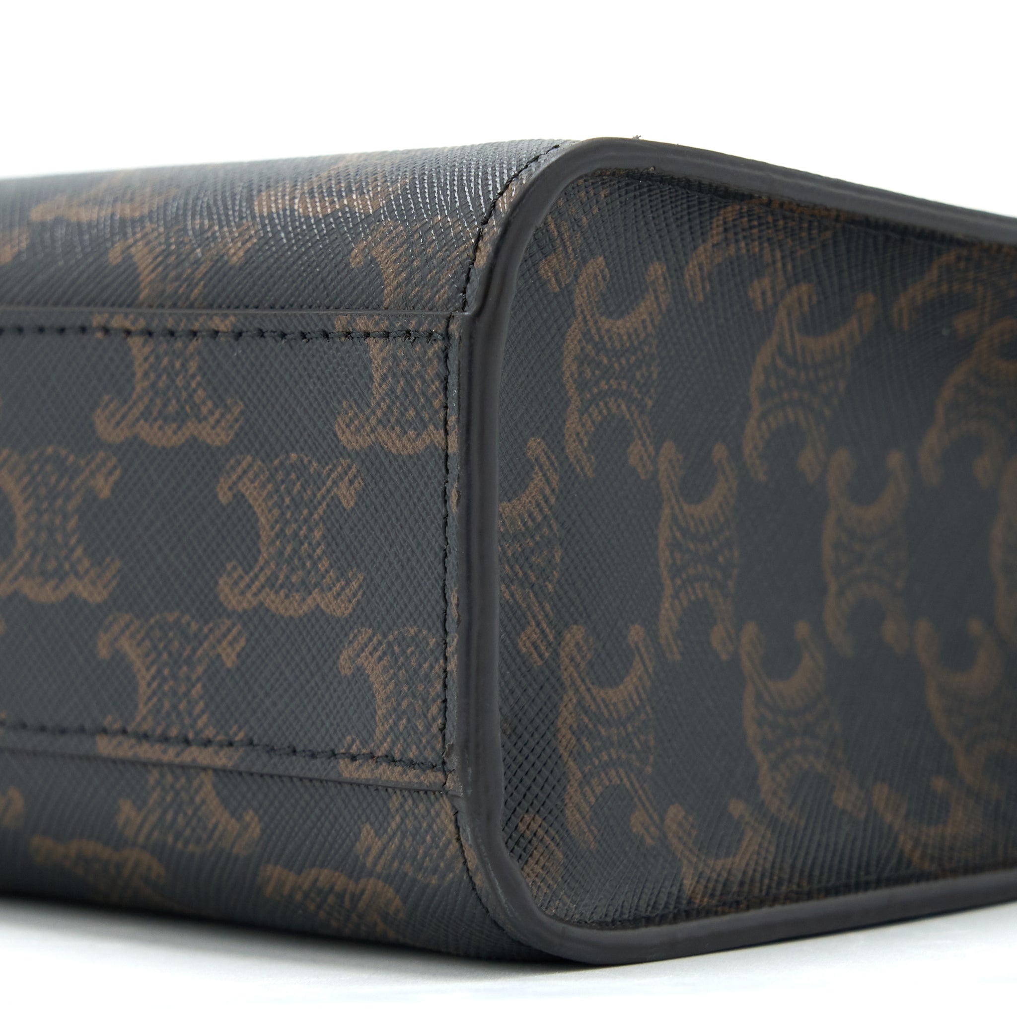 CELINE VERTICAL CABAS TRIOMPHE CANVAS GHW