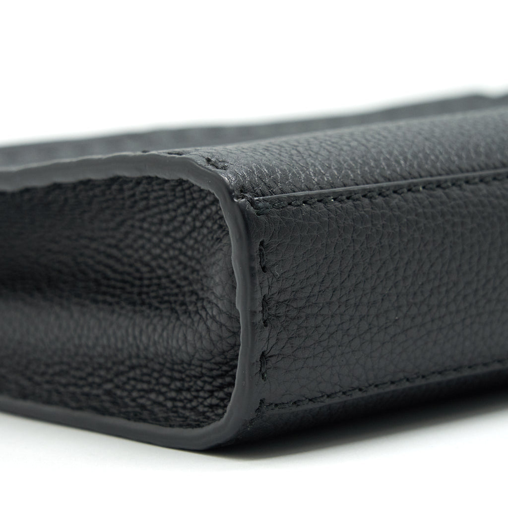 FENDI PEEKABOO ICONIC FIT MINI BLACK WITH SHW