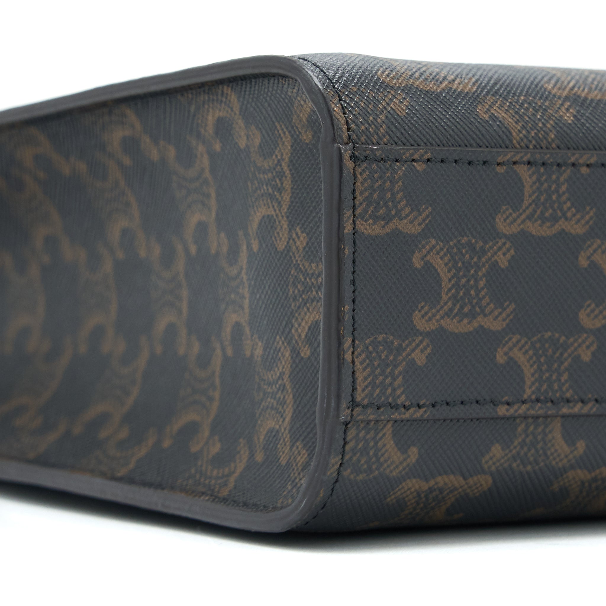 CELINE VERTICAL CABAS TRIOMPHE CANVAS GHW