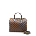 LOUIS VUITTON SPEEDY BANDOULIERE 25 DAMIER EBENE CANVAS GHW