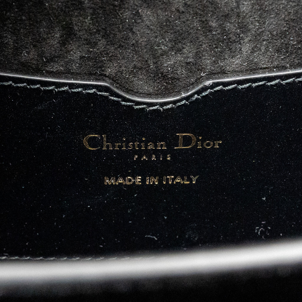DIOR MEDUIM DIOR BOBBY BAG CALFSKIN BLACK GHW