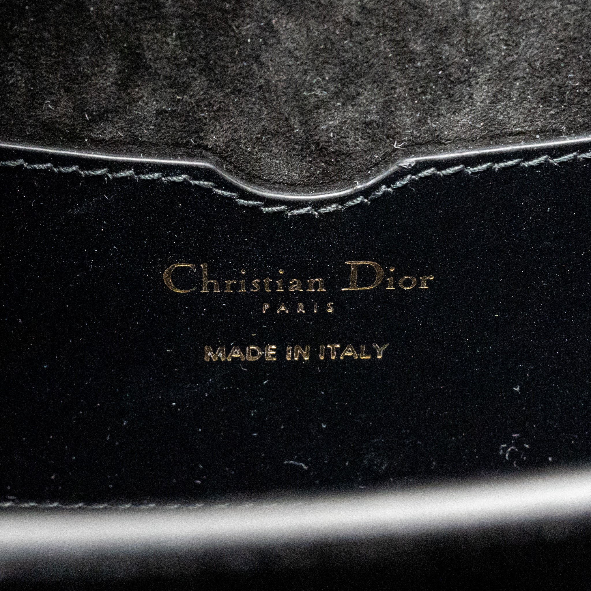 DIOR MEDUIM DIOR BOBBY BAG CALFSKIN BLACK GHW