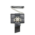 PRADA PLAX JEWELS RIBBON BAG 1BD067 BLACK SHW