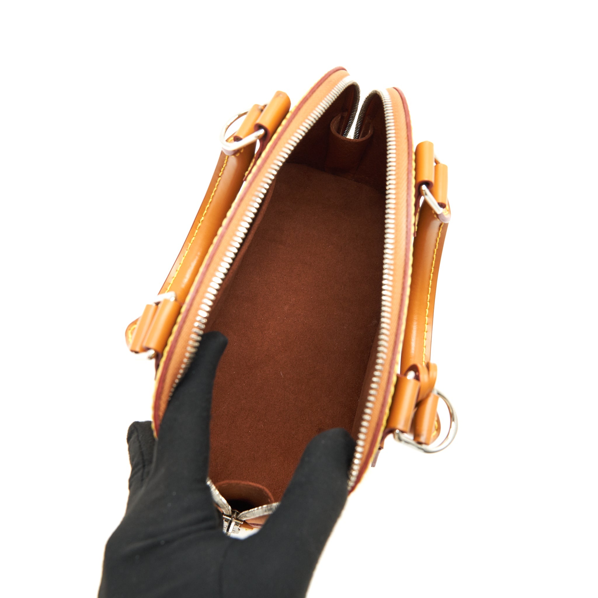 LOUIS VUITTON ALMA BB NEW VERSION GOLD MIEL