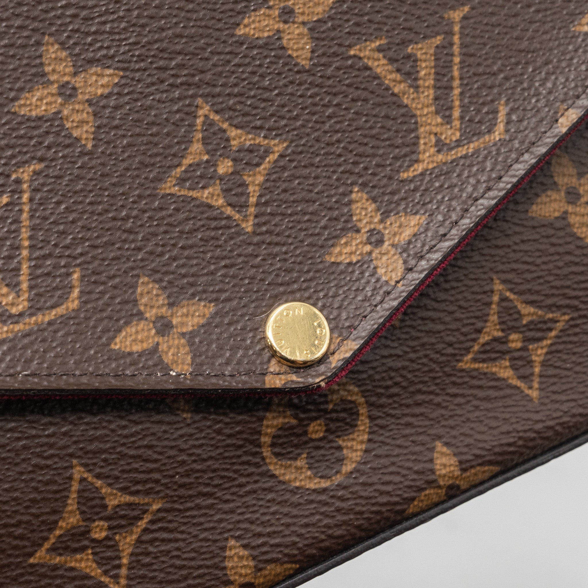 LOUIS VUITTON FELICIE POCHETTE MONOGRAM CANVAS GHW