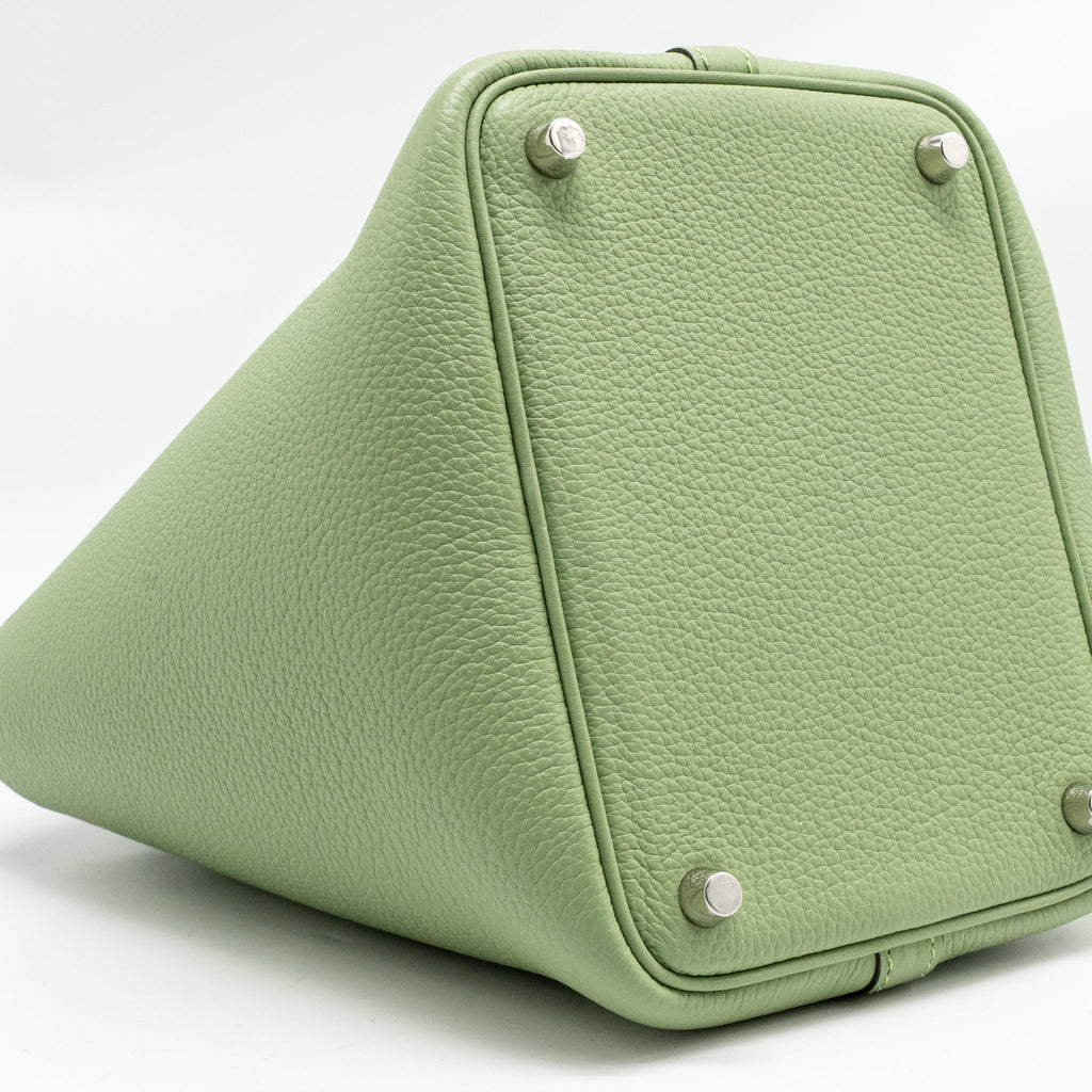 HERMES PICOTIN 18 MAURICE VERT CRIQUET SHW
