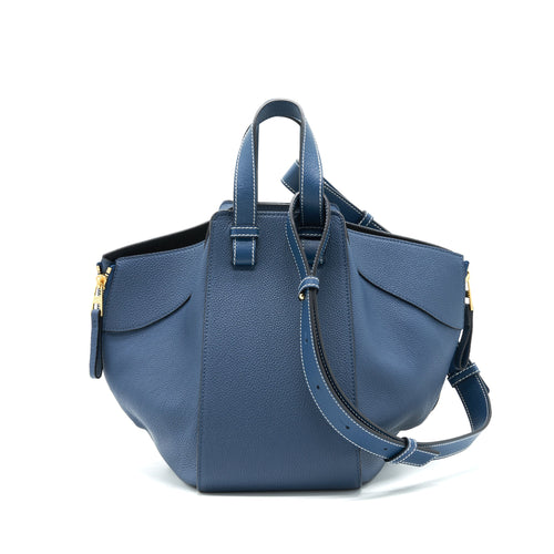 LOEWE HAMMOCK BAG NAVY GHW