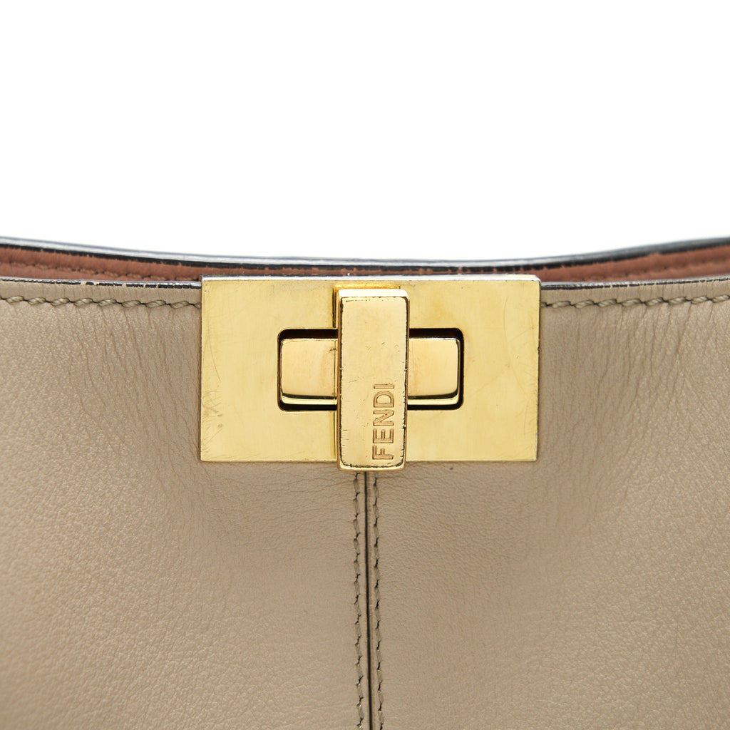 FENDI PEEKABOO ICONIC ESSENTIALLY BEIGE GHW